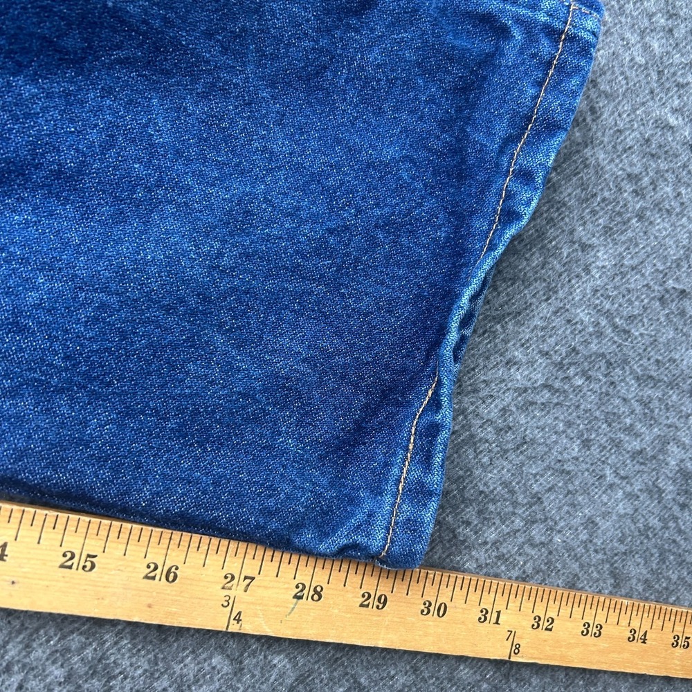 Wrangler FR Mens Blue Jeans Original Cowboy‎ Cut 42X30 #13MWZ - Picture 7 of 13